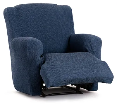 Image de Elzusha - Housse de canapé en Élasthanne pour fauteuil, couleur bleu
