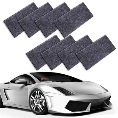 6er-Set Nano-Tücher zur Autokratzerentfernung, kratzfest