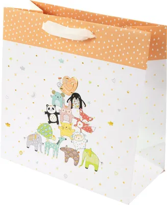 Produktbild von Goldbuch Geschenktüte „Tierpyramide“ 27 × 13 × 33 cm