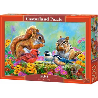 Immagine prodotto di Puzzle 500 pezzi Snack Time 53612 Castorland