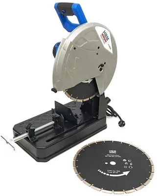 Productafbeelding van 350 mm professionele schuurmachine - 2300W, inclusief 2 diamantschijven