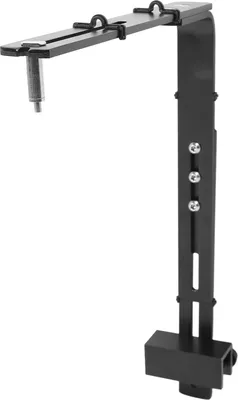 Produktbild von Fischtankleuchte Aluminiumlegierung Einstellbare Höhe hohe Stabilitätsreptilienlampe für Aquarien schwarz