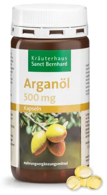 Produktbild von Sanct Bernhard Arganöl Kapseln - 150 Kapseln