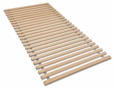 Produktbild von Rollrost 140x200, Hochwertiges Lattenrost aus Birkenholz, 28 flexible Latten