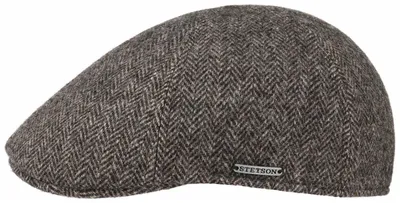 Produktbild von Stetson Gatsby Check Mütze Entnschnabelmütze Texas Kappe grau Gr. S