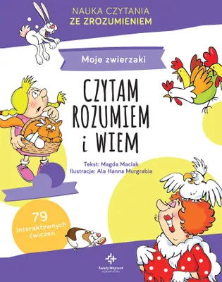 Obrázek produktu pro Moje Zwierzaki Czytam Rozumiem i Wiem - Książka Edukacyjna