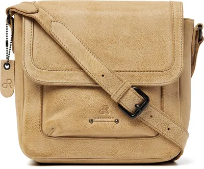 Produktbild von dR Amsterdam Handtasche | Damen Umhängetasche | Damen Leder Schultertasche | Damen Henkeltasche | Tampa - 933725 Beige