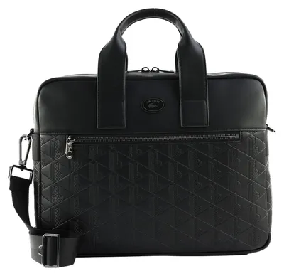 Produktbild von LACOSTE Laptoptasche Businesstasche mit Laptopfach Computer Bag Noir schwarz