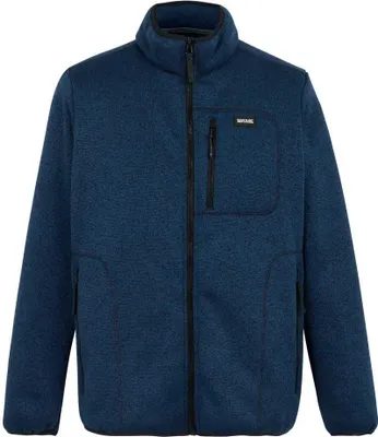 Image de Polaire Regatta Barlee avec fermeture éclair sur toute la longueur, bleu, taille M, homme, bleu, taille M