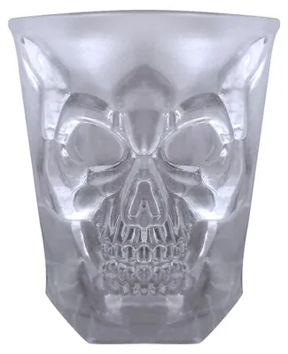 Zdjęcie produktu dla Szklanka do whisky i szkockiej z czaszką na Halloween