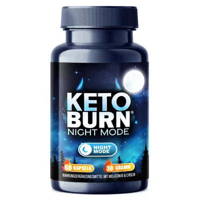 Produktbild von Keto Burn® Night Mode | schnell аbnehmen – Stoffwеchsel bеschleunigen – Nahrungsergänzungsmittel – аppetithemmer - Gewicht verlieren