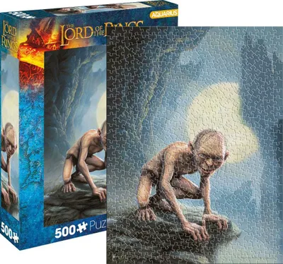 Produktbild von Aquarius Herr der Ringe Puzzle Gollum (500 Teile)