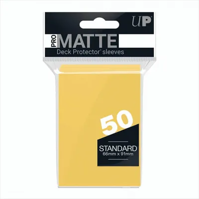 Obrázek produktu pro Ultra PRO 84186, Obal na karty, Žlutá, 50 kusů
