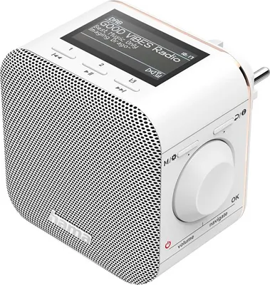 Obrázok produktu pre hama DR40BT-PlugIn DAB+ Empfänger weiß