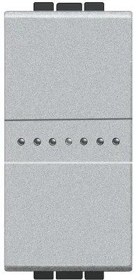 Produktbild von Bticino snt4053af Livinglight Wechselschalter Axial Light, grau Tech