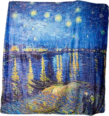Produktbild von Blanket - V. van Gogh, Sternennacht über der Rhône.