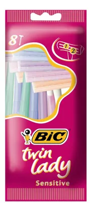 Produktbild von Bic 8x Twin Lady wegwerpscheermesjes