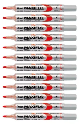 Produktbild von Pentel Marker Maxiflo MWL5M 2-5 mm Red, Rot