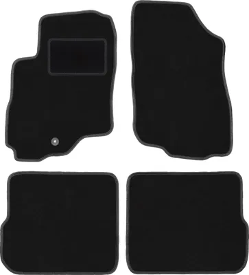 Produktbild von Schwarze Veloursmatten für: Mitsubishi Outlander I SUV (2001-2006)