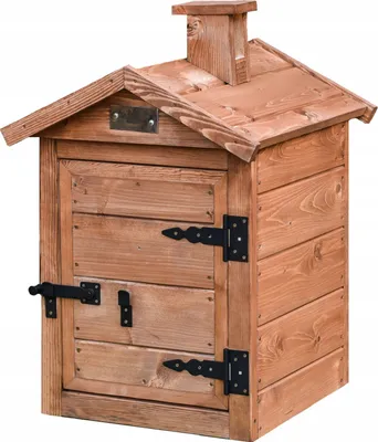 Obrázok produktu pre Udiareň Impregnovaná udiareň na drevo Udiareň 50x80 smrekové záhradné drevo