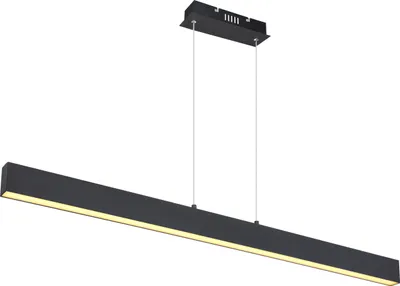 Produktbild von Globo Lighting Hängeleuchte Metall schwarz matt, LED