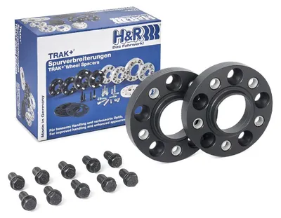 Zdjęcie produktu dla H&R, adapter rozstawu kół, 22,5 mm, 5-otworowy, rozstaw otworów 120 mm, pasujący do BMW X5 (F15, F85) i X6 (F16, F86)