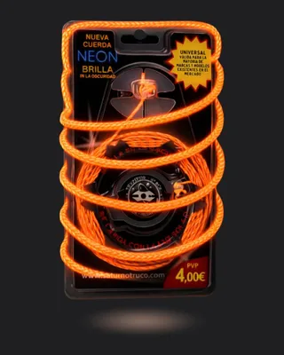 Productafbeelding van Trompos space oplichtend gerardo montero en javi - Oranje - Medium (Cuerluminj)
