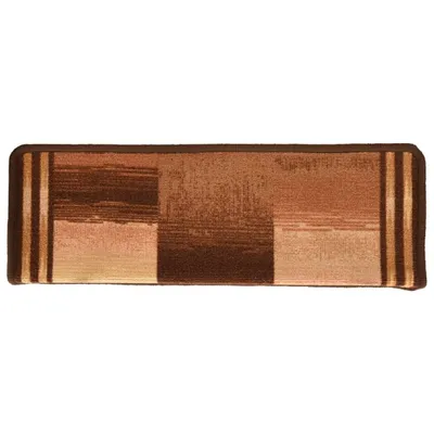 Immagine prodotto di Tappetini Autoadesivi per Scale 15 pz 65x21x4 cm Marroni