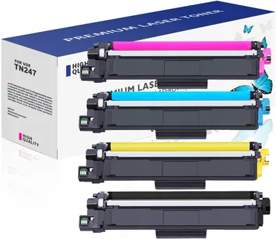 Produktbild von White Box Toner 4er-Set TN247 für Brother DCP-L3510CDW