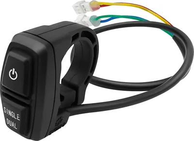 Produktbild von Minimotors, On-Off und Single/Dual Schalter für Dualtron Pop, Schwarz