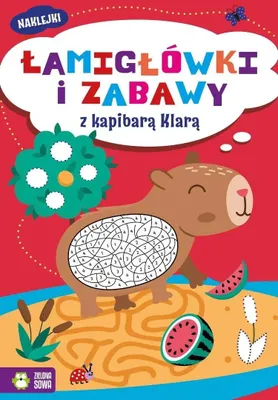 Immagine prodotto di Łamigłówki i zabawy z kapibarą Klarą