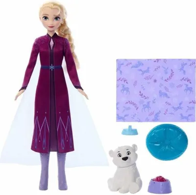 Produktbild von MATTEL JFG16 Disney Die Eiskönigin Elsa & Baby Bear