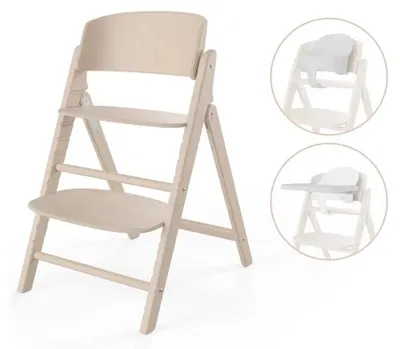 Produktbild von COLUMBUS Hochstuhl CLICK&FOLD 3in1 All Natural, light natural