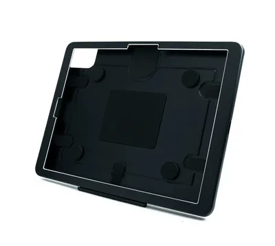 Produktbild von SYSTEM-S Stangenhalterung Klemme 360° Ständer abschließbar für iPad Pro 7 13" Air 13" (M2) Pro 6 5 4 3 12.9"