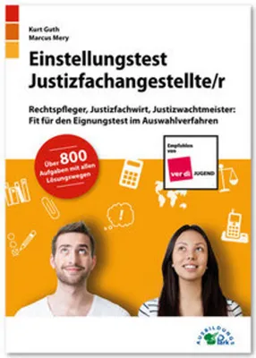 Produktbild von Einstellungstest Justizfachangestellter
