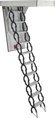 Produktbild von Pertura Dachbodentreppe Edrano 90 x 60 cm Stahl Isolierend