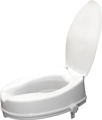 Produktbild von Aidapt Toilettenerhöhung - 10 cm hoch - mit Deckel