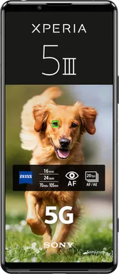 Produktbild von SONY Xperia 5 III 5G 128GB Dual sim Black XQBQ52C2B.EEAC