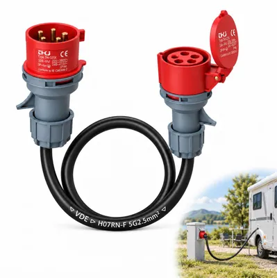 CEE-Adapter 32A auf 16A, 1m, IP44, H07RN-F 5G2,5mm²