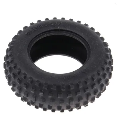 Produktbild von 1x Lego Technic Rad Reifen 75.1x28 schwarz Stollenprofil 6321710 6536713 69909