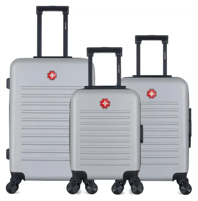 Image de SWISS KOPPER - Lot de 3 - Valise weekend, valise cabine et valise cabine XXS WIL