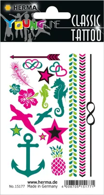 Immagine prodotto di HERMA CLASSIC Tattoo "Colour Summerfeeling"