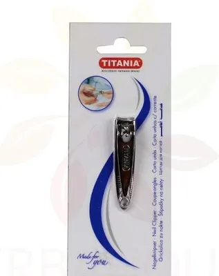 Produktbild von Titania Nagelknipser klein verchromt