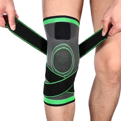 Produktbild von Kniebandage für Arthritisschmerzen und Verletzungsrehabilitation - Verstellbare Kompressionsmanschette für zusätzliche Unterstützung