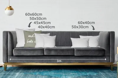 Produktbild von MuchoWow® Zierkissen Sofakissen Wohnzimmer Dekokissen 50x50 cm Sprichwörter - Zitate - Und... Backen Sie! - Backen - Komfort - Sofakissen