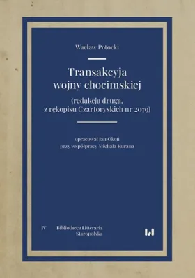 Produktbild von Transakcyja wojny chocimskiej