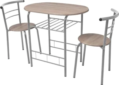 Produktbild von vidaXL Frühstückstisch Bar-Set MDF