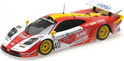 Produktbild von McLaren F1 GTR Gulf Team Davidoff #40 24 Stunden von Le Mans 1998 - 1:18 - Minichamps