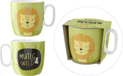 Produktbild von Kinderbecher 150 ml Mutig & Wild