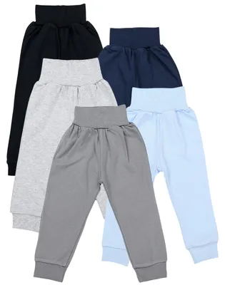 Produktbild von TupTam Unisex Baby Pumphose 5er Pack aus  en Materialien Langhose unisex, Farbe: Junge 5, Größe: 62